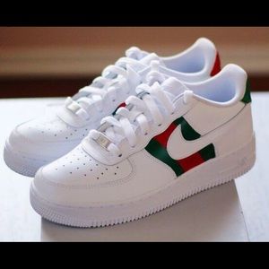 Custom painted Nike Air Force one